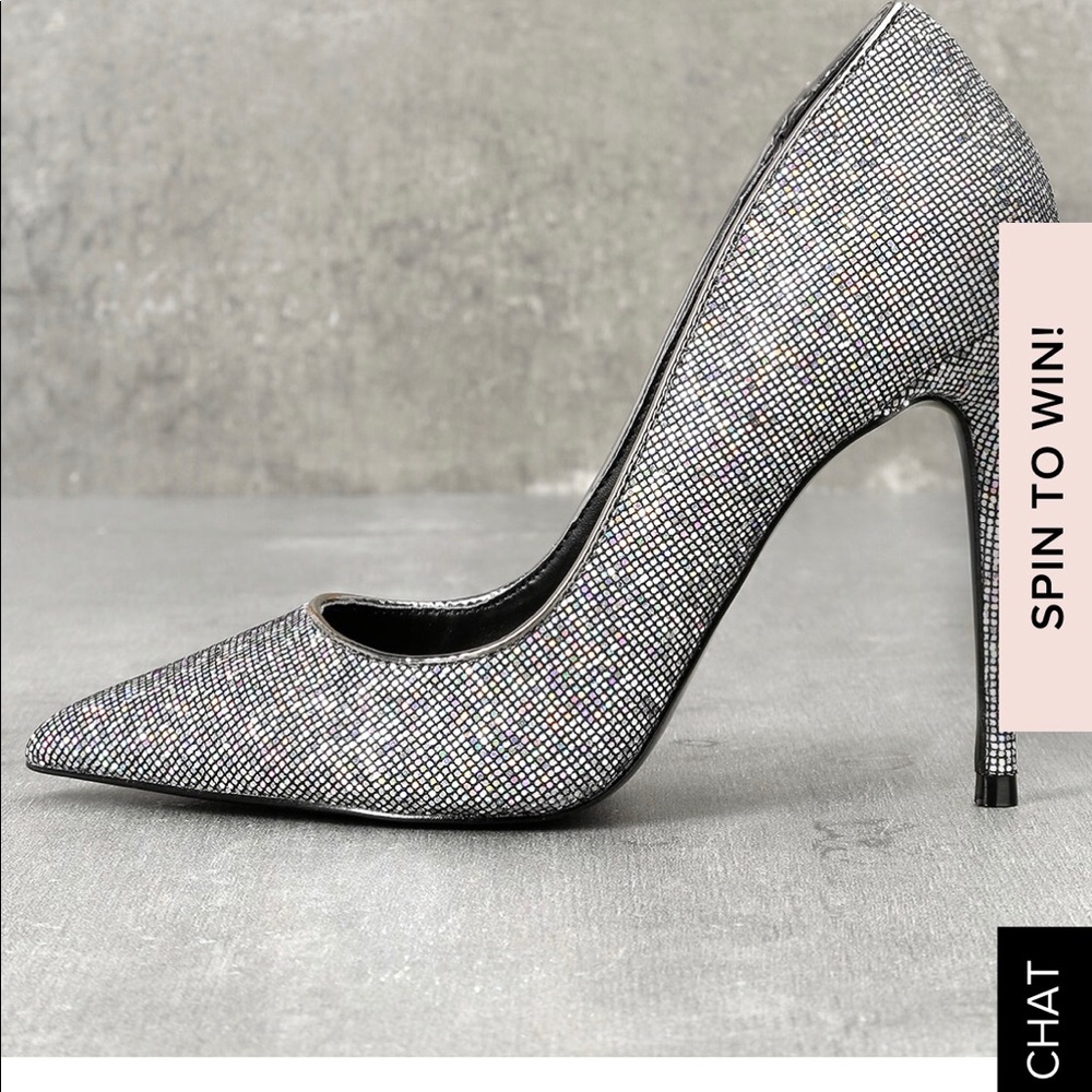 Steve Madden Daisy Multi Glitter Pumps